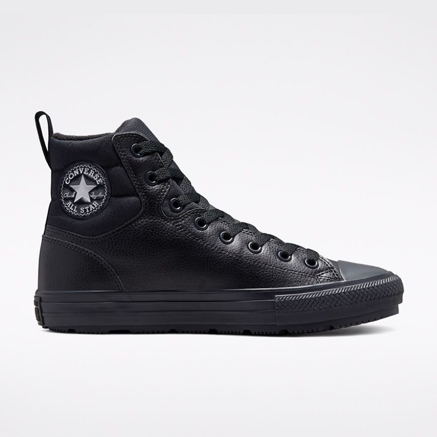 Zimne Cizmy Converse Chuck Taylor All Star Berkshire Vysoke Damske Čierne Siva | SK LEPRK8